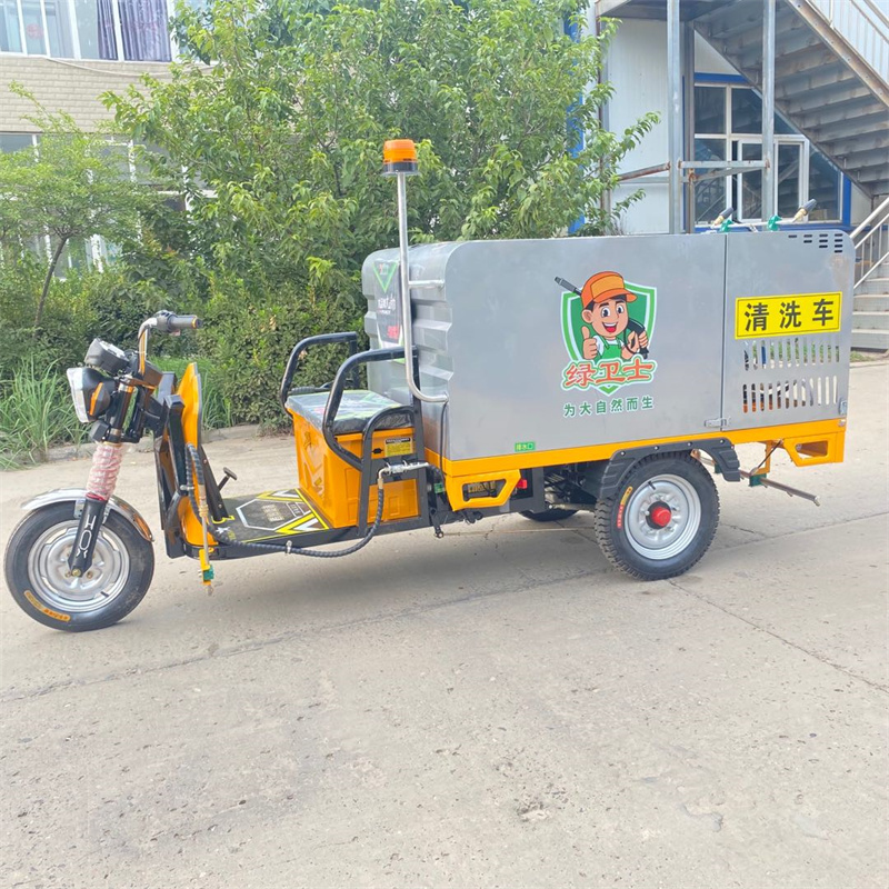 青岛电动高压冲洗车CX700A（不锈钢箱体）
