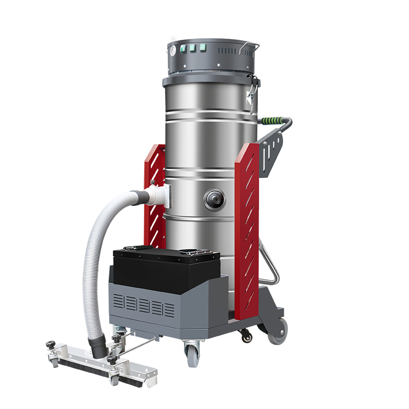 青岛坦洁锂电池双桶工业吸尘器X6D系列