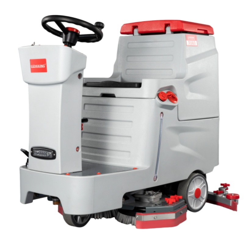 青岛坦洁驾驶式洗地机X660