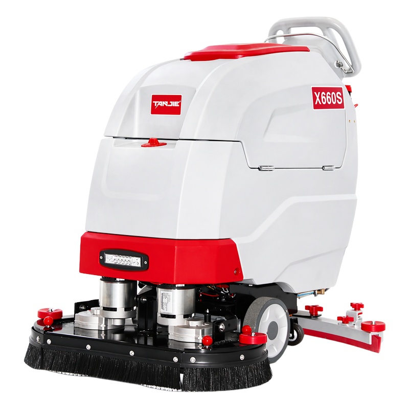 青岛坦洁手推式洗地机X660S