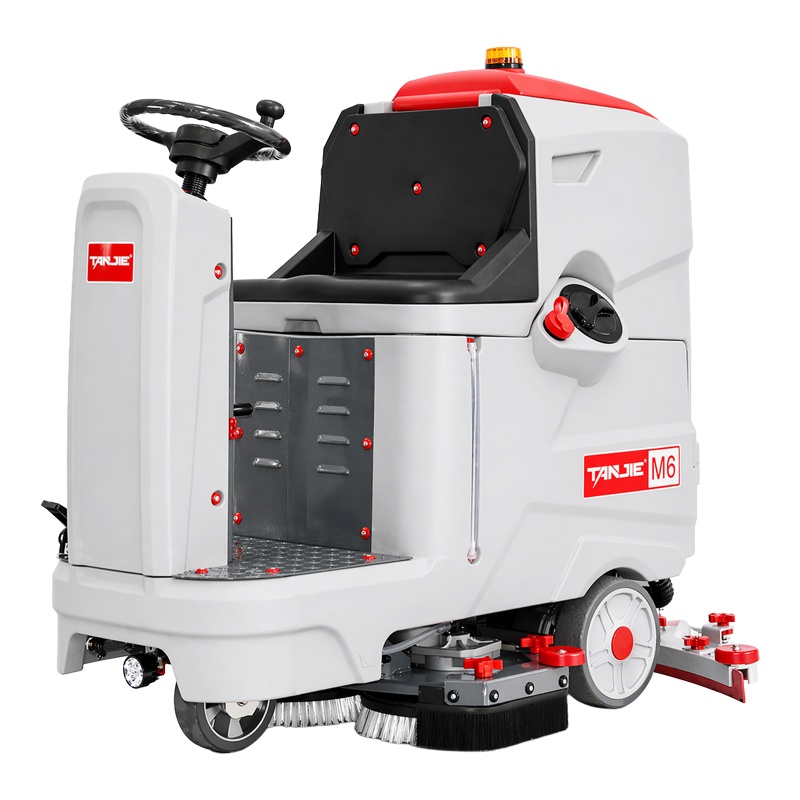 青岛坦洁驾驶式洗地机M6【双刷】